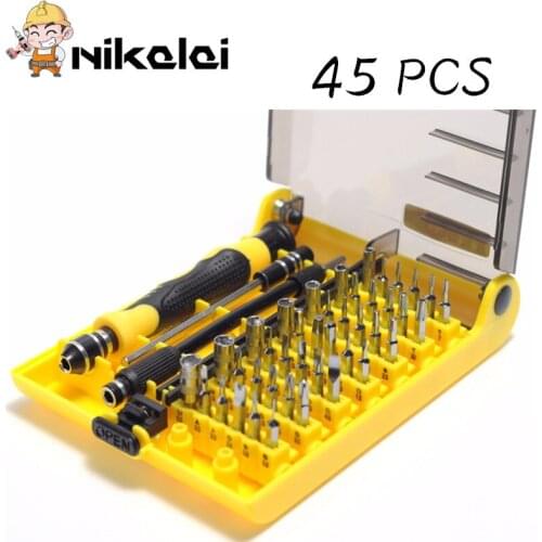 NEW 45 In 1 Electron Torx MIni Magnetic Screwdriver Tool Set hand tools Kit Opening Repair Phone Tools