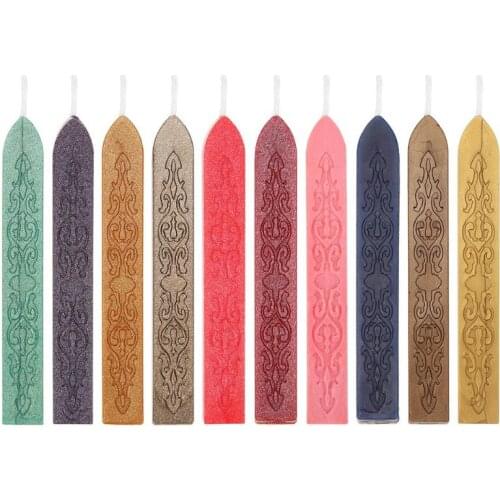 20 Color DIY Seal Wax Stick Retro DIY Sealing Strips Seal Dedicated Beeswax Stick Branding Paint Stamps For Envelope DIY Tools