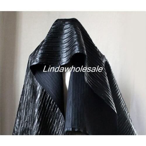Special texture black tpu leather fabric,autumn and winter cloth Bag material,patchwork cloth,140cm*45cm/pcs
