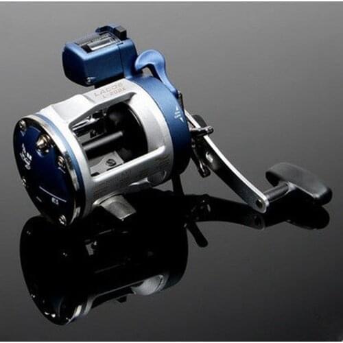 Tideliner jigging trolling drum counter fishing reel 5.1:1 boat casting wheel Line winder coil L-20 30DX for big game