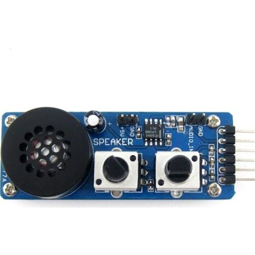 Free Shipping! 1pc LM386 amplifier board module AD DA test board