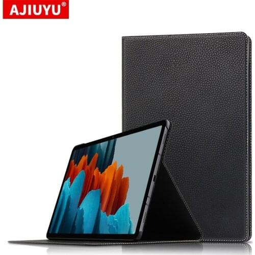 Case Cowhide For Samsung Galaxy Tab S7 11 SM-T870 SM-T875 11" Tablet Protective Cover Genuine Leather Tab S7 11 inch 2020 Case