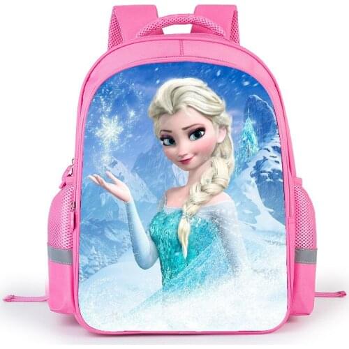 Disney Cute Frozen Backpack New Princess Kids School Bag Primary Girls Schoolbag Book Bags for Teen Girls mochila Bolsa
