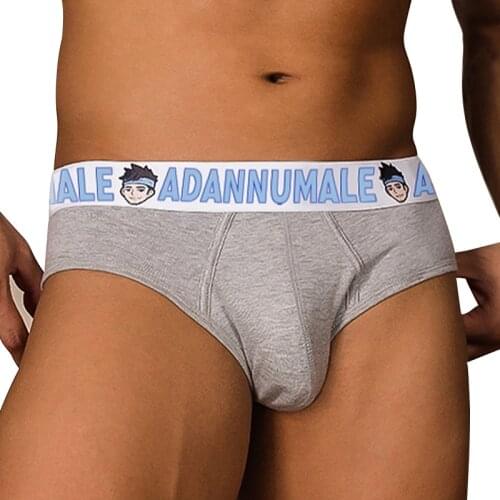 Cartoon Elasticity Belt Men Underwear Breifs Cotton Mens Funny Panties 4 Colors Cuecas Man Underpants Sexy Lingerie Bikini