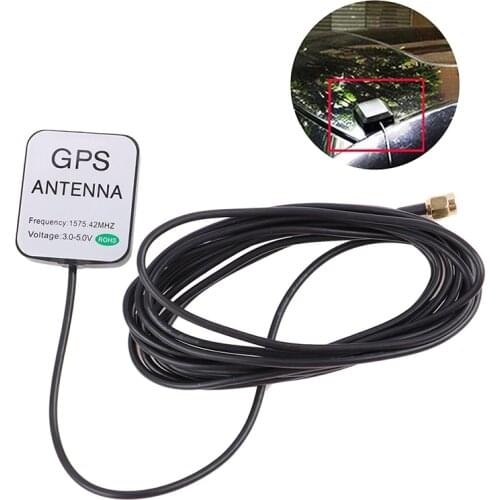 Hot sale 2M Car GPS Antenna SMA Cable GPS Receiver Auto Aerial For Car Navigation