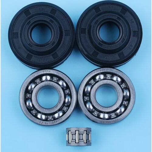 Crankshaft Ball Bearing Oil Seal Kit For Husqvarna 36 41 235 236 240 E 137E 142 136 136LE 141LE 141 Chainsaw 530056363