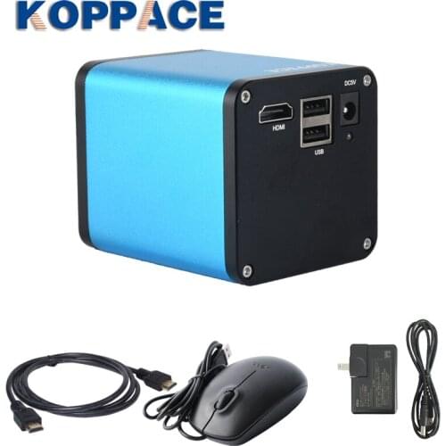 KOPPACE 2 Million Pixel HDMI Microscope Camera Electron Microscope Camera Support Photo and Video Industrial Microscope Camera