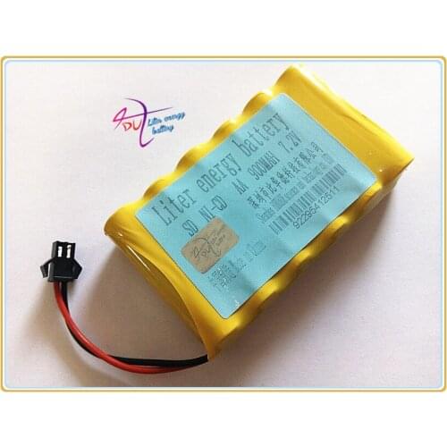 Liter energy battery 7.2v 900mah aa battery nicd batteries pack ni cd rechargeable for RC boat model car electric toys tank