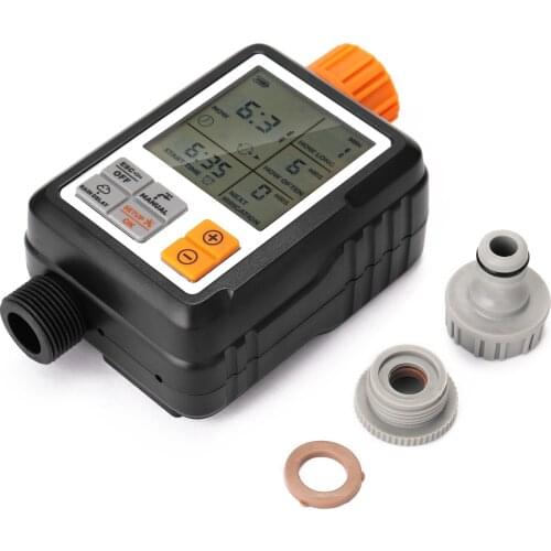 Large Screen Multifunctional Timing Watering Device Outdoor Garden Sprinkler Controller Intelligent Automatic Watering Timer