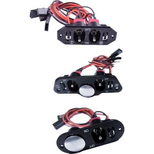 FUSE MODEL 1PCS Heavy Duty Dual ON-OFF Large Power Switch w/ Fuel Dot For RC Plane