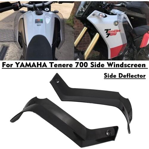 TENERE 700 Motorcycle Windshield Deflector For Yamaha Tenere 700 T7 T700 T 700 2019-2021 Side Windscreen Fairing Panel Frame