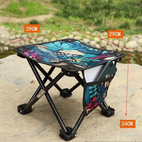 Portable Outdoor Moon Chair Lightweight Chair Folding Extended Seat With Side Bag Detachable Office Home Camping Fishing