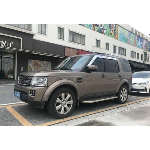 For Land Rover discovery 4 special car window weather protection platinum plating rain protection gear chrome rain eyebrows