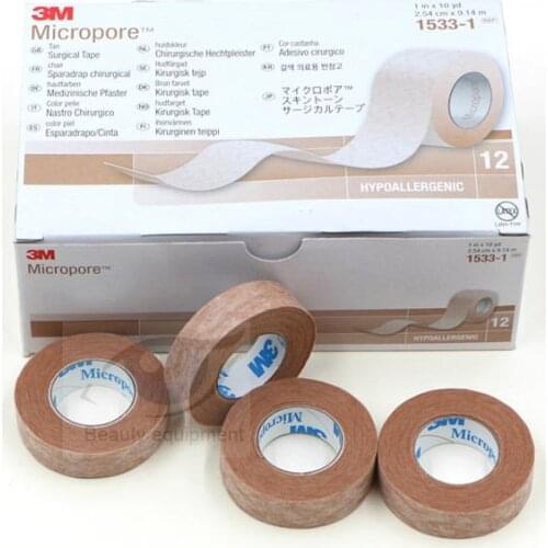 South Korea 3M medical skin color paper tape microporous breathable hypoallergenic double eyelid shaping supplies breathable wid