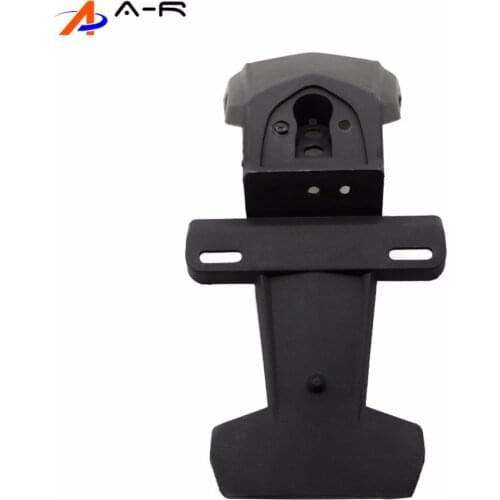 Rear Fender Mudguard License Plate Bracket Mudflap Taillight Support Holder for Yamaha XG250 Tricker XG 250 XG-250 Tail Fender