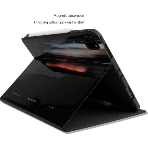 For Ipad Pro 11 12.9 Air4 Mini 5 Protective Cover Light and Shadow Color Anti-drop Protective Cover Retro