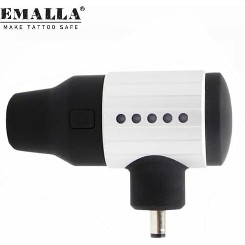 1PCS Tattoo Power Supply Wireless Mini DC Tattoo Power Tattoo Machine Power Portable Tattoo Machines Gun Supplies Free Shipping