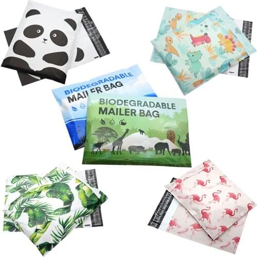 10PCS 25x33cm Eco-friendly Cloth Poly Mailer Packaging Envelopes with Self Seal Cloth Shipping Bags Mailing bags Packaging Bags