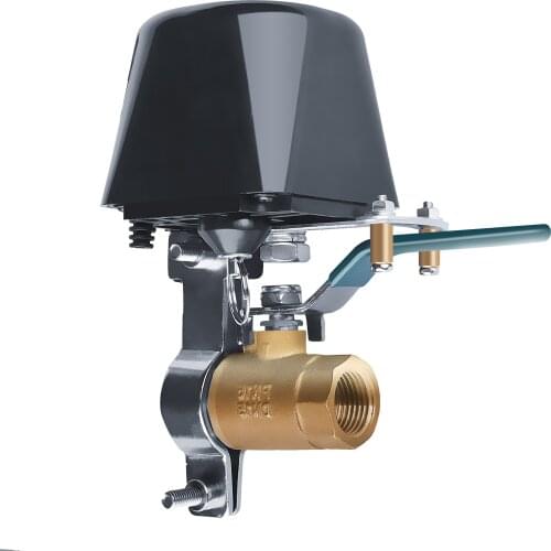 2021 New Tuya Wifi Remotely Control Smart Water /Gas Valve Controller Works With Alexa Google Assistant