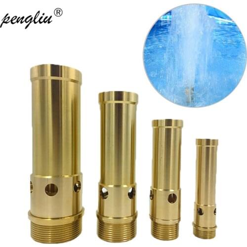 3/4" 1" 1.5"2" Brass Spring Bubbling Fountain nozzles Copper Yongquan Bubble waterfall Sprinkler Garden Landscape Water Fountain