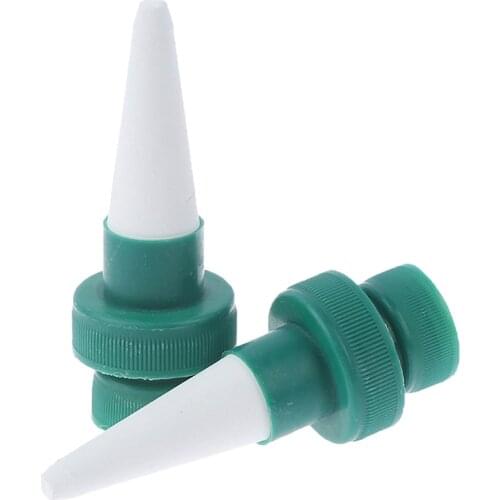 4pcs Vacation Plant Waterer Ceramic Self Watering Spikes Automatic Flower Drip Irrigation Watering Stakes System For Plants