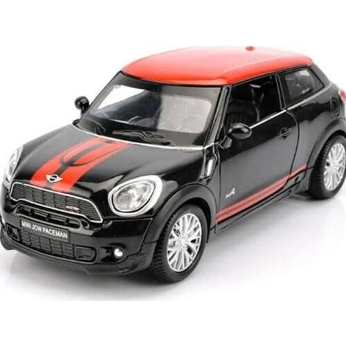 Astral Bmw Mini Cooper 1:32 Luminous Voice Czech-Drop Metal Car-Black