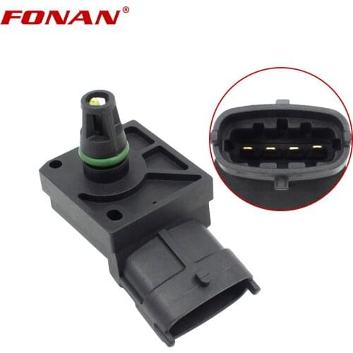 High Quality Manifold Pressure Sensor Map For Renault Master 2.2 Clio Grand Scenic Modus Megane 1.5 8200194432 0281002573