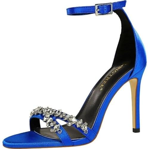 Crystal Sandals Women Summer Heels Women Pumps Ladies Shoes and Sandals Mary Jane Shoes High Heels Sandals Women Zapatos Mujer