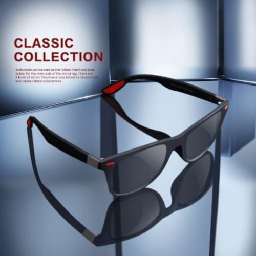 NEW DESIGN Ultralight TR90 Polarized Sunglasses Men Women Driving Square Style Sun Glasses Male Goggle UV400 Gafas De Sol