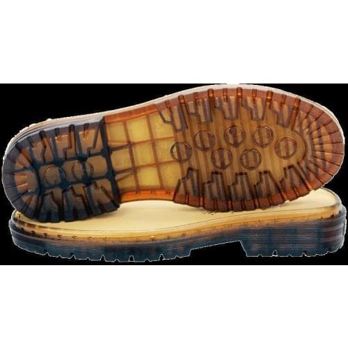 Hand-knitted hook soles hollow thread shoes crystal bottom tendon bottom hook shoes transparent tasteless non-slip soles