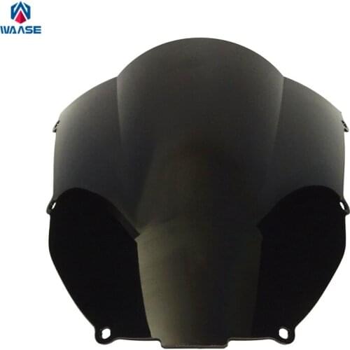 Waase Motorcycle Windscreen Windshield Shield Screen For Kawasaki Ninja ZX6R ZX636 ZX 6R 636 ZX-6R ZX-636 2000 2001 2002