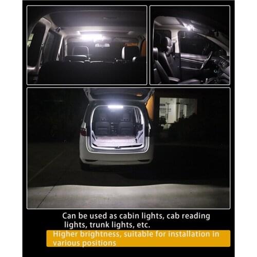 50CM 36 LED Car Interior Light Bar Bright White Light Tube with Switch for RV Camper Boat Van Lorry Truck Caravan