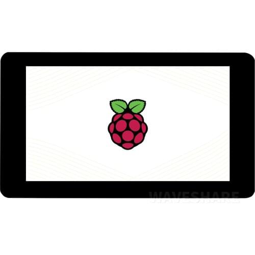 7inch DSI LCD (C),Capacitive Touch IPS Display, For Raspberry Pi, 1024×600, DSI Interface,Supports Pi 4B/3B+/3A+, CM3+/4