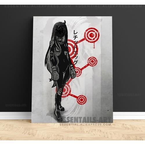 Shiro Deadman Wonderland Anime Poster Canvas Wall Art Painting Decor Pictures Bedroom Study Living Room Home Decoration Prints