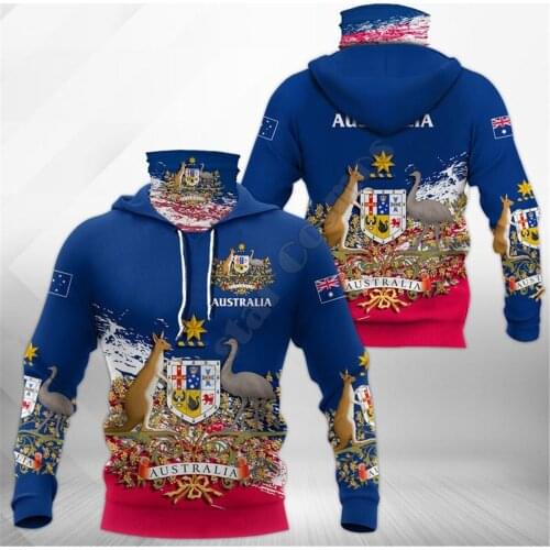 Australia 3D Printed Hoodies Harajuku Fashion Sweatshirt Women Men Casual Pullover Hoodie Mask Warm Drop Shipping 01