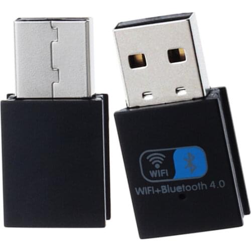 Wireless WiFi Bluetooth Adapter 150Mbps USB Adapter 2.4G Bluetooth V4.0 Dongle wifi Adapter Network Card RTL8723BU for Desktop