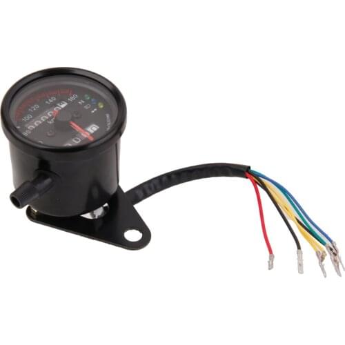 Digital Speedometer Odometer Backlight Motorcycle Motor Bike Scooter 12V