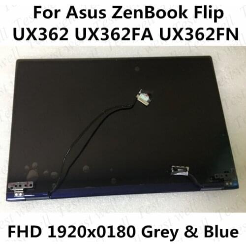 FHD For ASUS UX362FA-EL142T ZenBook Flip 13 UX362 UX362FN full lcd assembly 13.3 inch Laptop lcd touch screen replacement