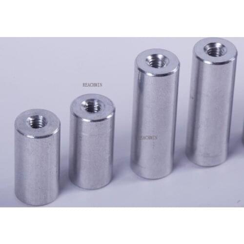 10PCS Round Aluminum Rods Dia.4*M2.5*5/6/8/10/12/15/20/25/30/35/40/50mm Alloy standoff spacer Spacing screws RC Parts