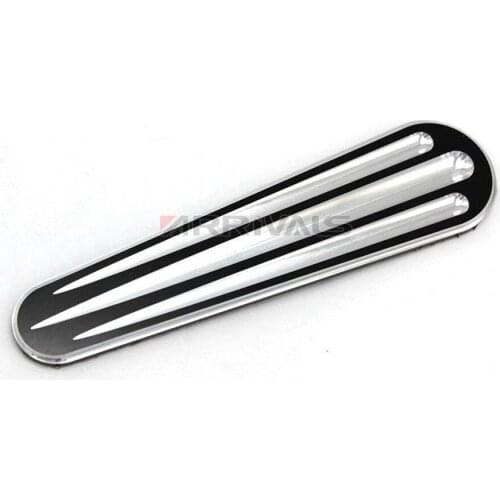 Motorcycle Bike Black Fuel Tank Door Dash Track Insert Ignition Cap For Harley Touring Road Street Glide 2008-2017