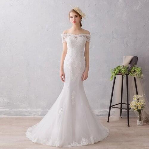 Свадебные платья со шлейфом LOKEDIKE China At AliExpress