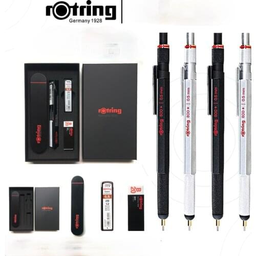 Rotring 800+PDA Mechanical Pencil Capacitance Pen Stylus 0.5/ 0.7mm Retractable Pen Professional Activity Pencil Set