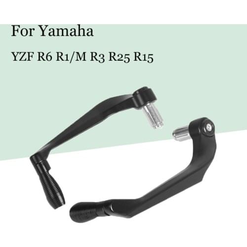For Yamaha YZF R6 R1/M R3 R25 R15 Modified Horn-Shaped Handle Bar Brake Drop-Resistant Guard Bar motorcycle handlebar