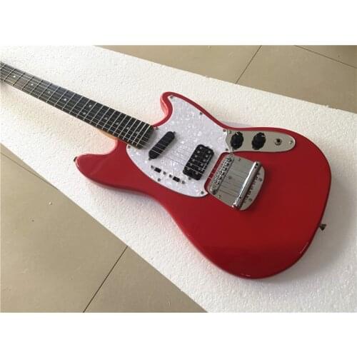 Customized version of classic red jazz guitar vibrato bridge electric guitar can be customized free shipping