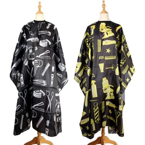 Adult Hair Cutting Styling Cape Barber Hair Dressing Capes Water-proof Barber Hair Cutting Styling Cape Salon Hairdressing Gowns