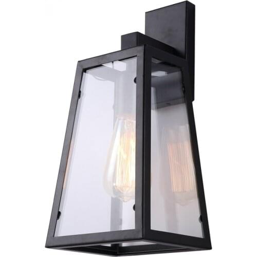 Wall Lighting Modern Black Metal Industrial Wall Light Mini Wire Cage Wall Lamp Sconce For Bedroom Beside Bar Entrance Lamp G090