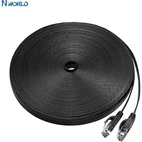 CAT6 Flat Ethernet Cable RJ45 Lan Cable Networking Ethernet Patch Cord CAT 6 Network Cable For Computer Router Laptop