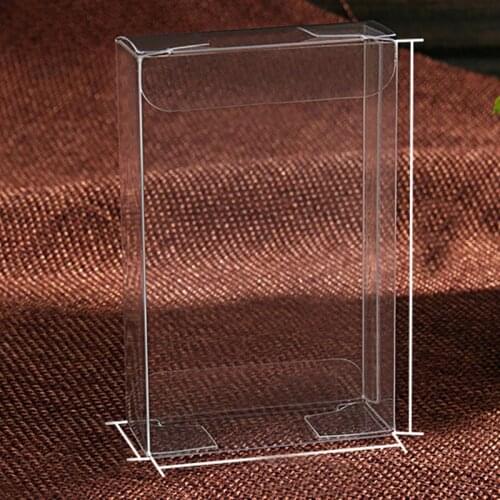 50pcs 2.8xWxH Jewelry Gift Box Clear Boxes Plastic Box Transparent Storage Pvc Box Packaging Display Pvc Boxen For Wed/christmas
