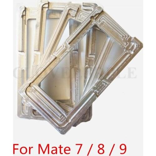 LCD Outer Glass Position Alignment Mold Holder Glue Mold Aluminum Metal mould for Huawei mate 7 8 9