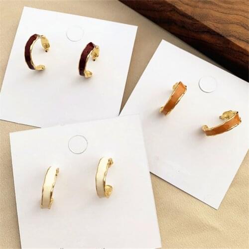 Earrings Jewelry Halloween Gift 2019 Women jewelry fashion simple pers Fashion girl retro geometric statement earrings earrings